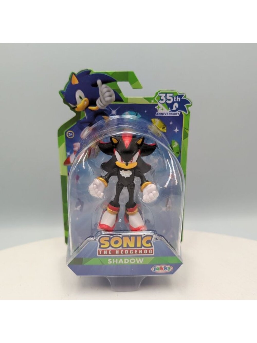 Shadow 35th Anniversary Sonic the Hedgehog Jakks Pacific 2.5" Figure Wave 23